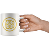 Gemdelux | White Mug | Coffee Mugs | Unique mugs