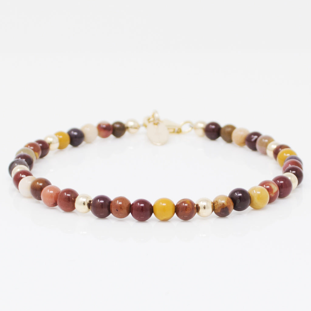 Gold Elote Bracelet | Stone Jewelry | Fashion Jewelry