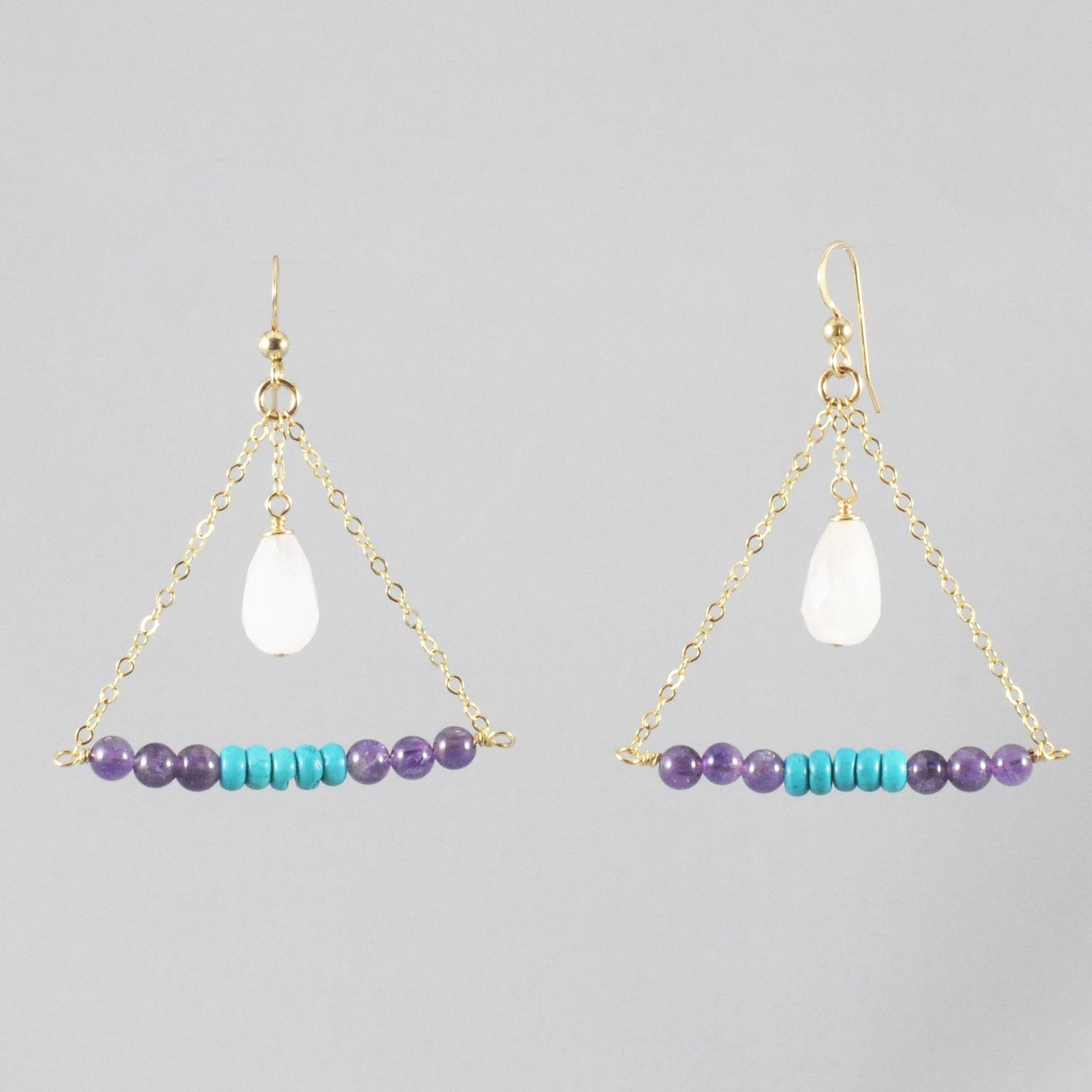 Rose Quartz Earrings