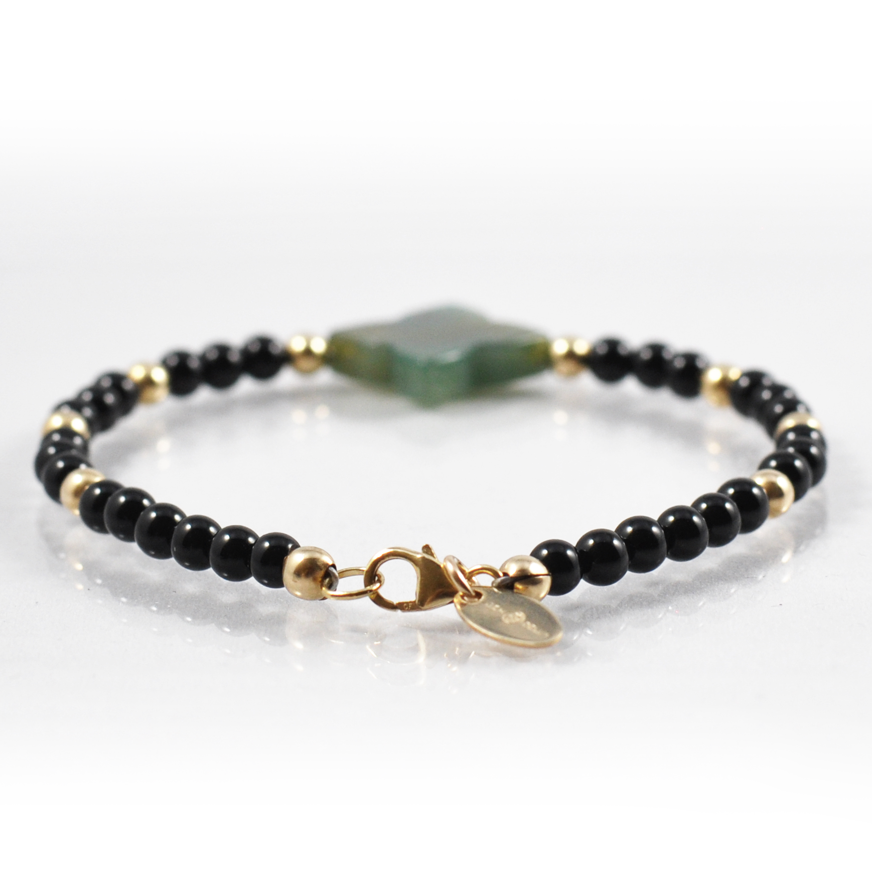 Jasper Flower Bracelet