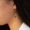 Cross Ferox Earrings | Stone Jewelry | Fashion Jewelry