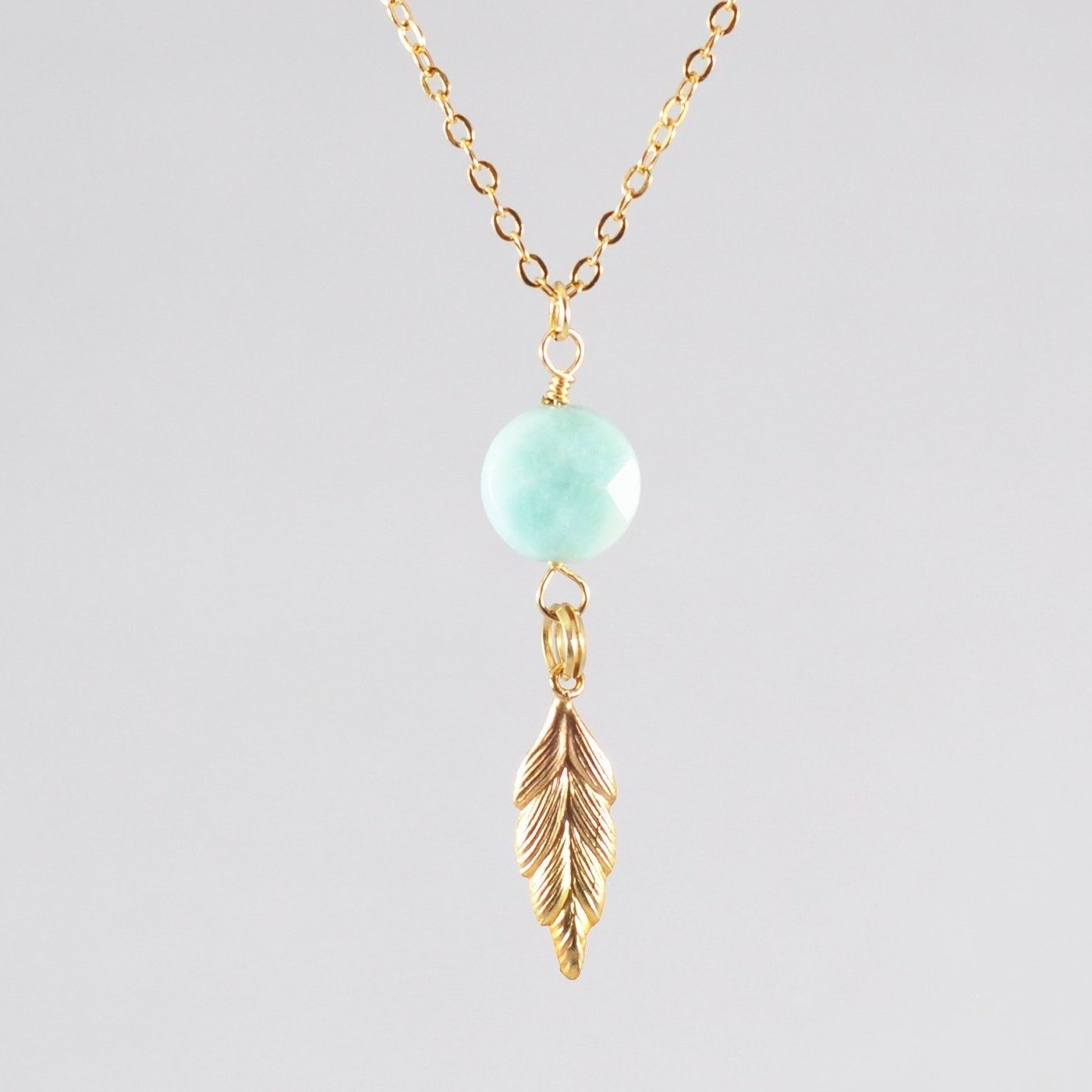 Leaf Charm Necklace