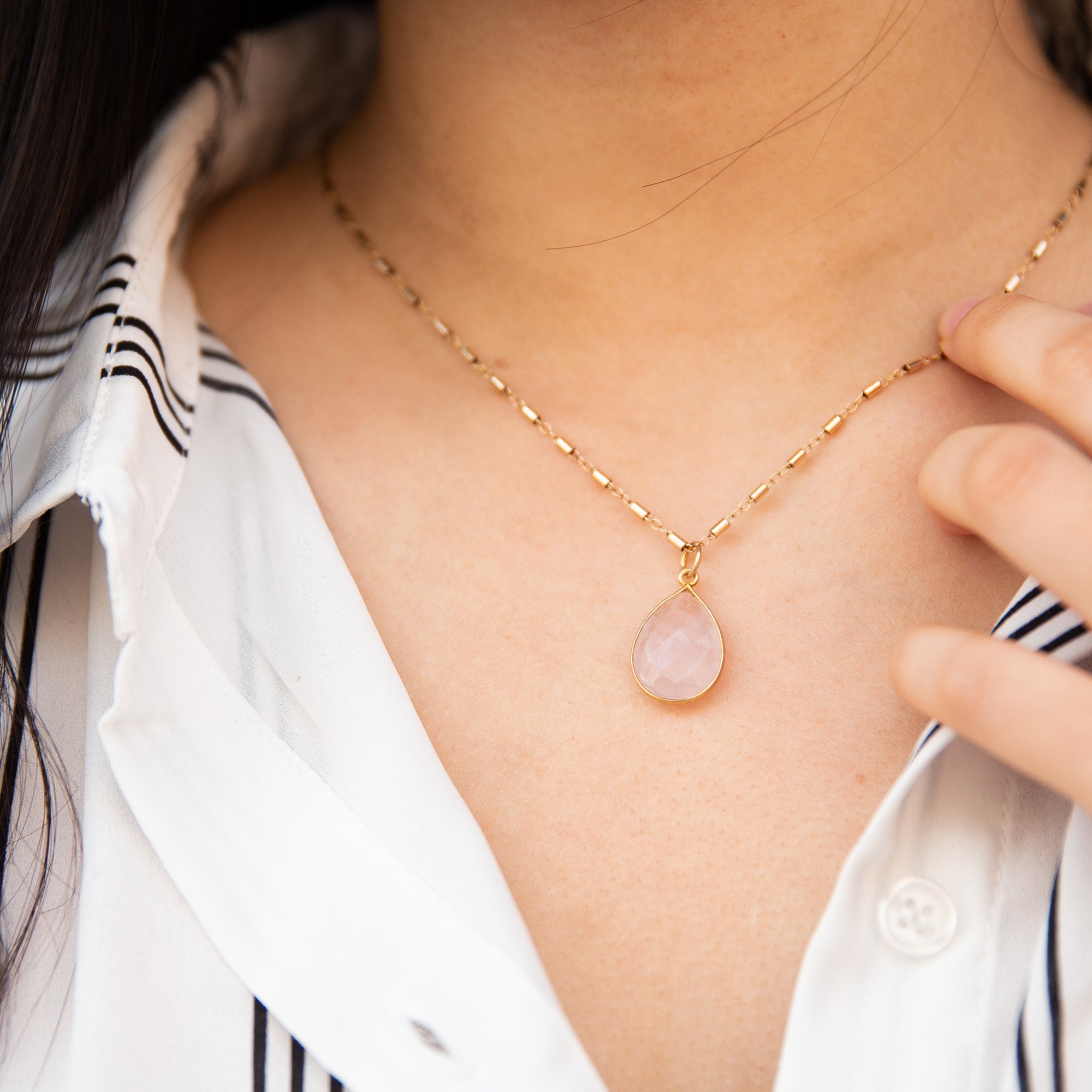 Rose Quartz Necklace