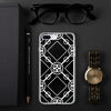 White-On-Black Signature Collection iPhone Case