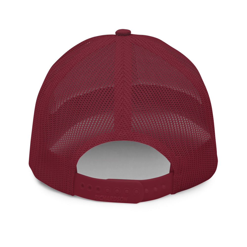 GD Logo Trucker Cap Richardson Color Cardinal