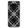 White-On-Black Signature Collection Samsung Phone Case