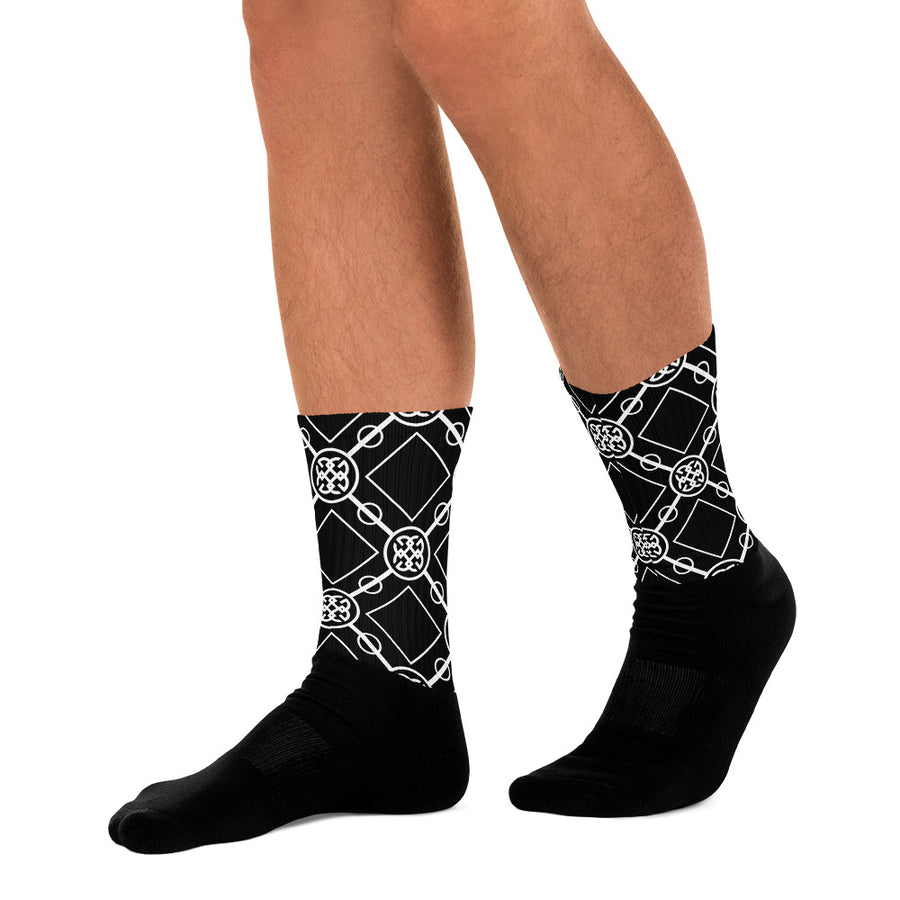Gemdelux pattern socks | Men's Socks | Women socks 