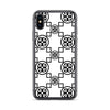 Geometrics Black-On-White iPhone Case | iPhone case