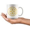 Gemdelux | White Mug | Coffee Mugs | Unique mugs